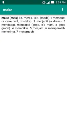 Kamus Lengkap Pro android App screenshot 3